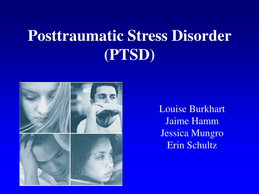 PPT - Posttraumatic Stress Disorder (PTSD) PowerPoint Presentation ...