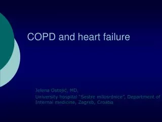 COPD and heart failure