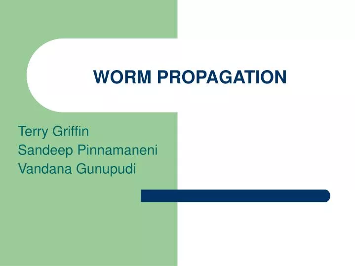 worm propagation