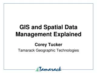GIS and Spatial Data Management Explained