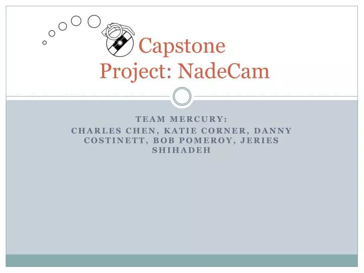 capstone project nadecam