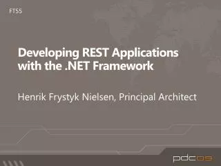 Developing REST Applications with the .NET Framework
