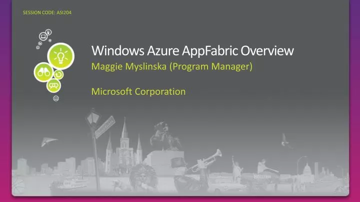 windows azure appfabric overview