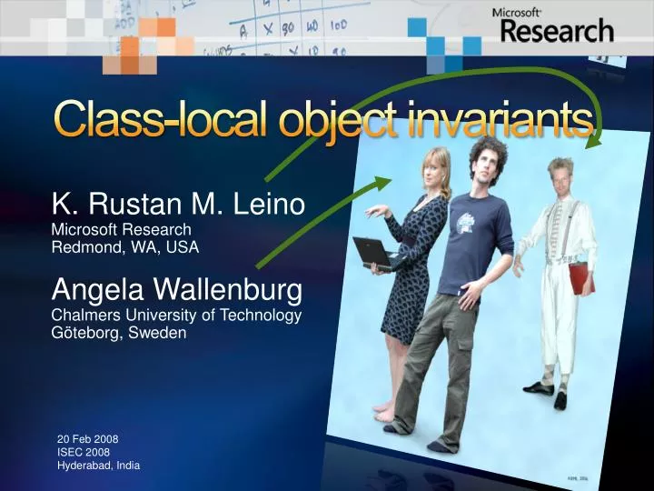 class local object invariants