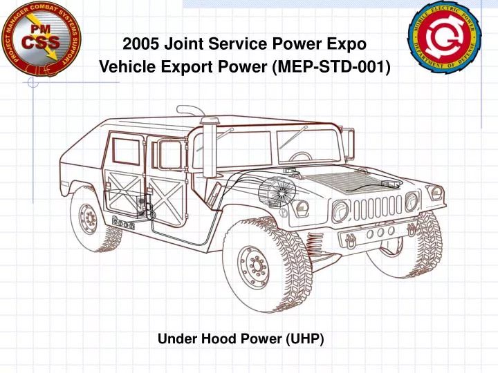2005 joint service power expo vehicle export power mep std 001