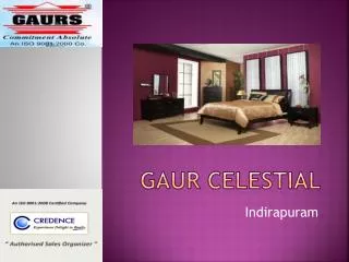 Gaur Celestial Indirapuram @ 9212377577 Credence