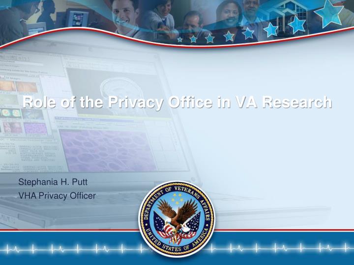 role of the privacy office in va research