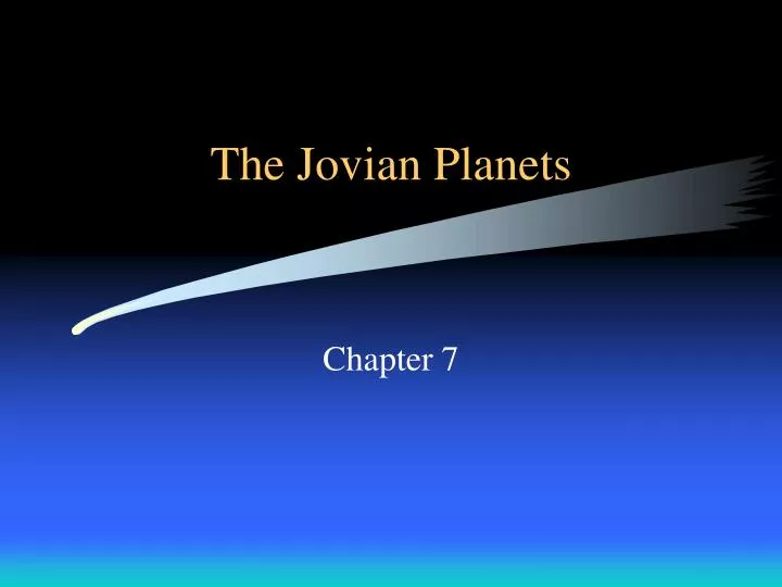 the jovian planets