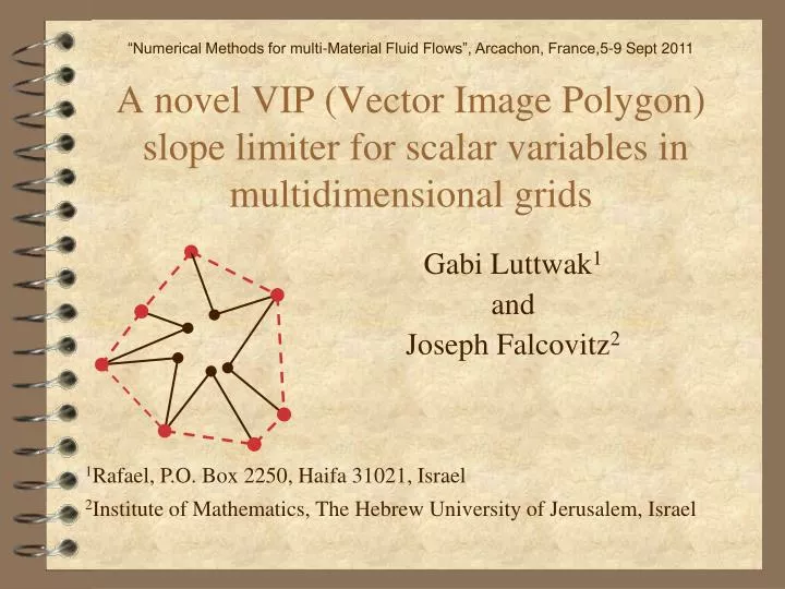 a novel vip vector image polygon slope limiter for scalar variables in multidimensional grids
