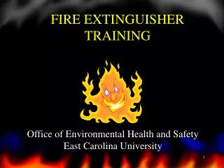 FIRE EXTINGUISHER TRAINING