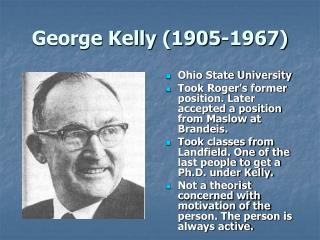 George Kelly (1905-1967)