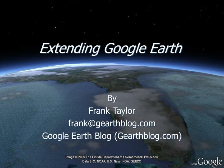 extending google earth