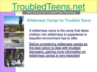 How to Find Best Wilderness Programs for Troubled Teenagers