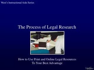 The Process of Legal Research