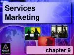 Services Marketing - slide 1