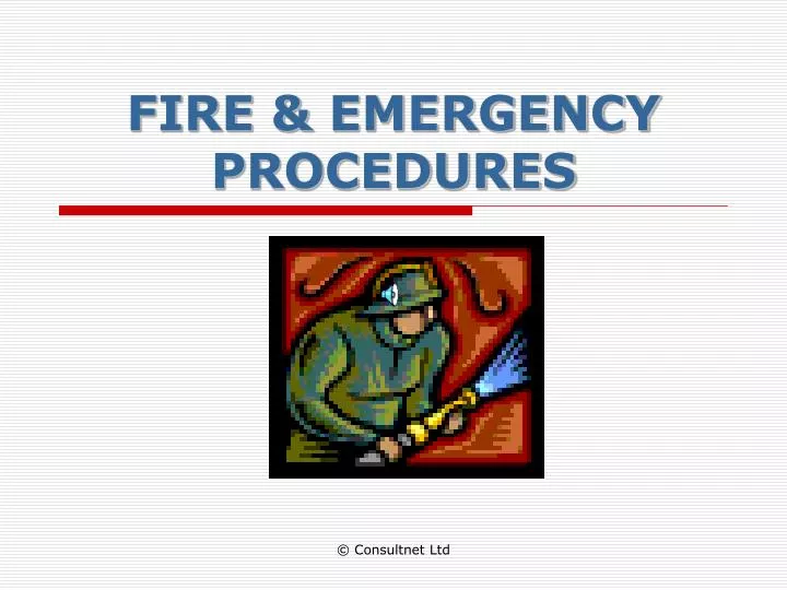 fire emergency procedures