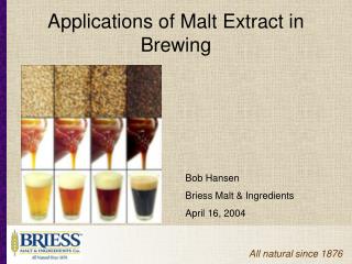 Applications of Malt Extract in Brewing
