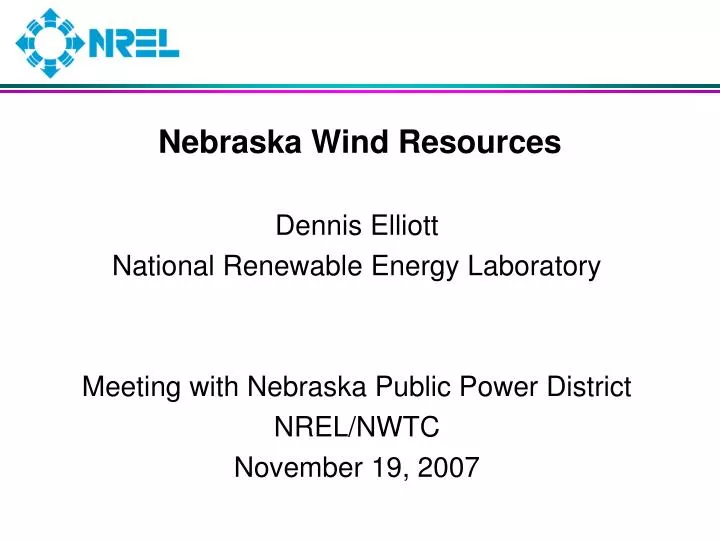 nebraska wind resources