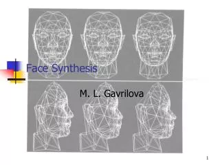 Face Synthesis