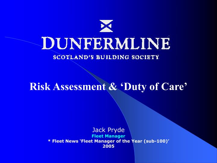 risk assessment duty of care