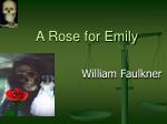 A Rose for Emily - slide 1