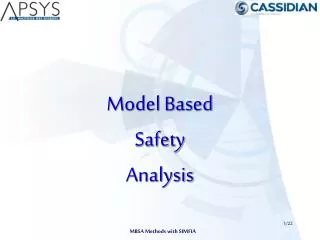 Model Based Safety Analysis