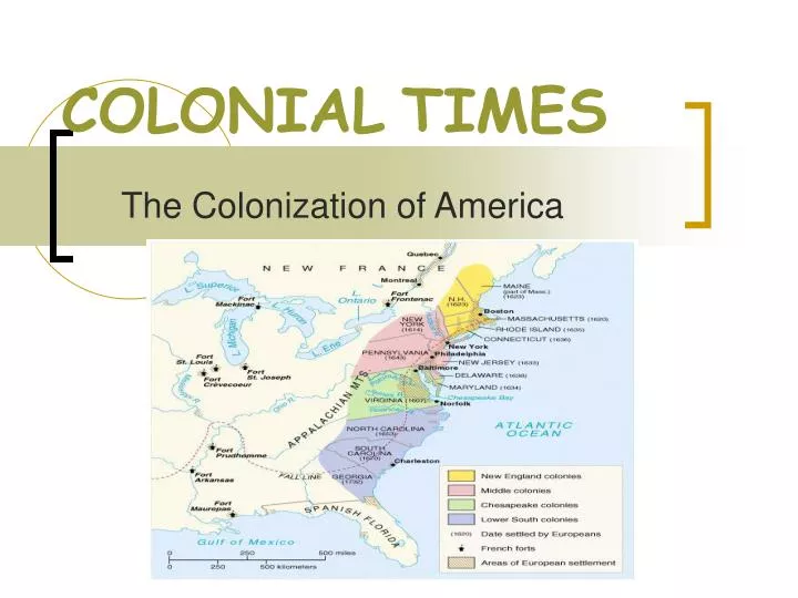 colonial times