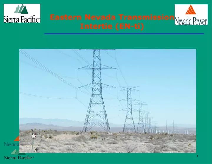 eastern nevada transmission intertie en ti