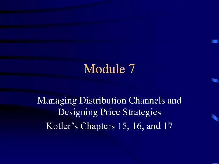 module 7