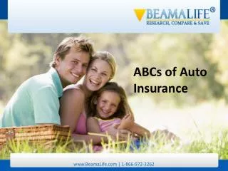 ABCs of Auto Insurance