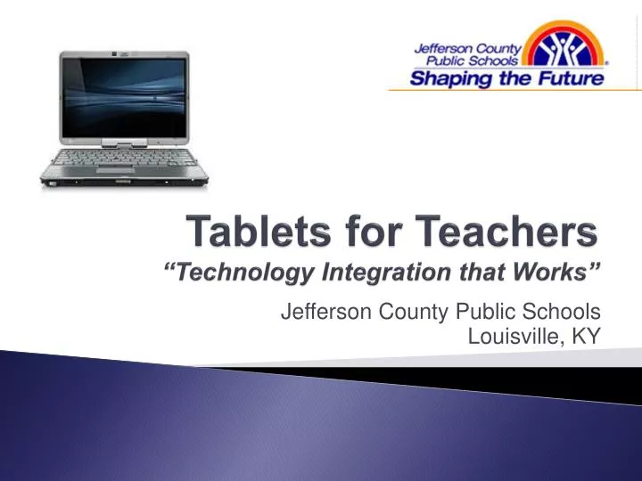 tablets for teachers technology integration that works