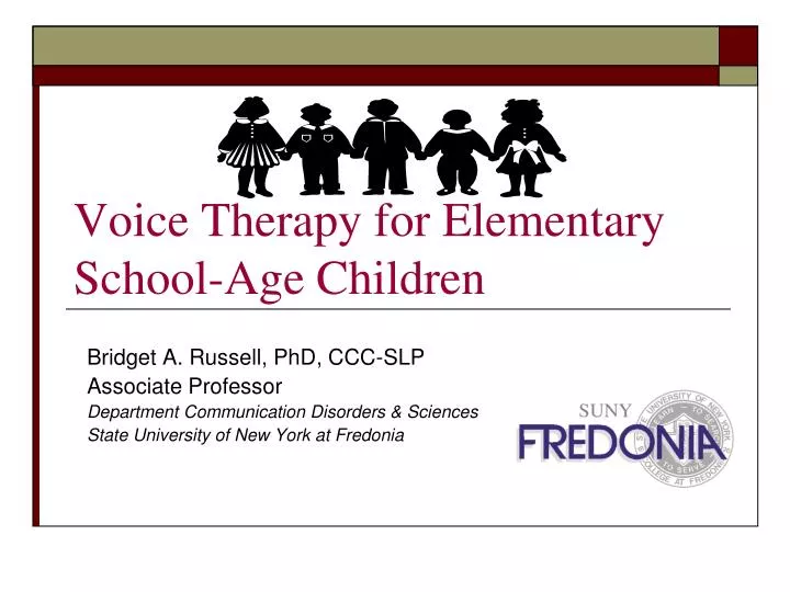 voice therapy for elementary school age children