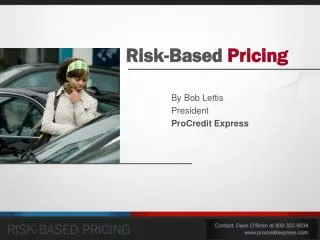 Risk-Based Pricing