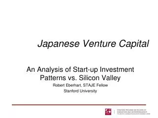 Japanese Venture Capital
