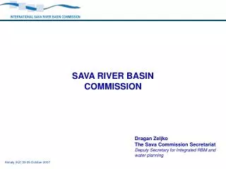 SAVA RIVER BASIN COMMISSION
