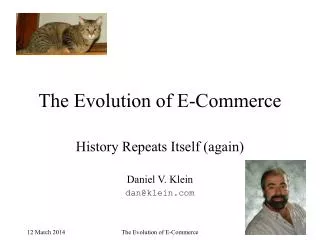 The Evolution of E-Commerce