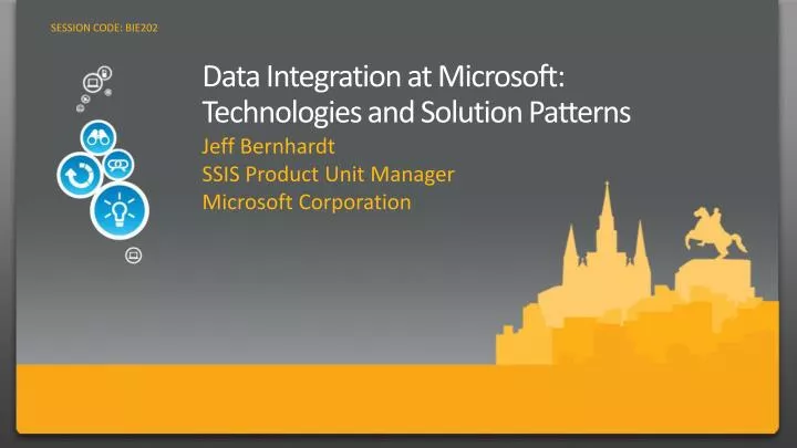 data integration at microsoft technologies and solution patterns
