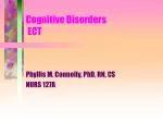 Cognitive Disorders ECT - slide 1