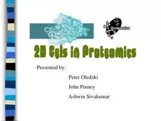 -Presented by: Peter Oledzki John Pinney Ashw