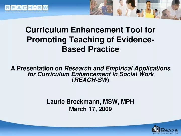 curriculum enhancement tool for promoting teaching of evidence based practice