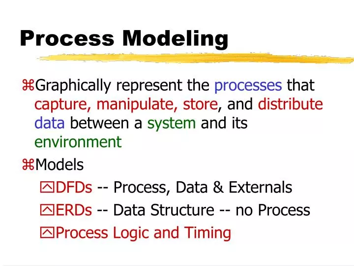 process modeling