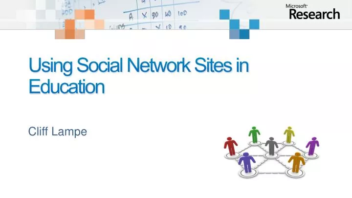 using social network sites in education