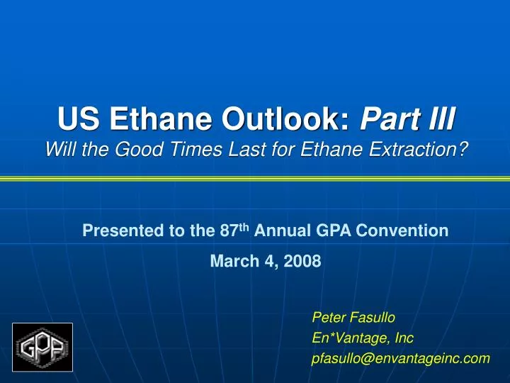 us ethane outlook part iii will the good times last for ethane extraction