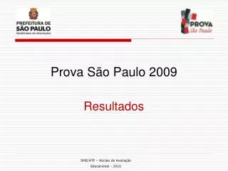 prova s o paulo 2009