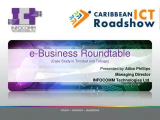 e-Business Roundtable (Case Study in Trinidad and Tobago)