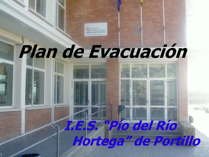 plan de evacuaci n