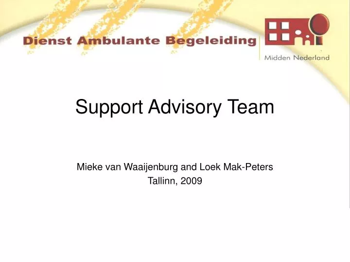 support advisory team