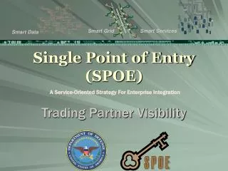 Single Point of Entry (SPOE)