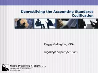Demystifying the Accounting Standards Codification
