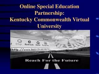 Online Special Education Partnership: Kentucky Commonwealth Virtual University